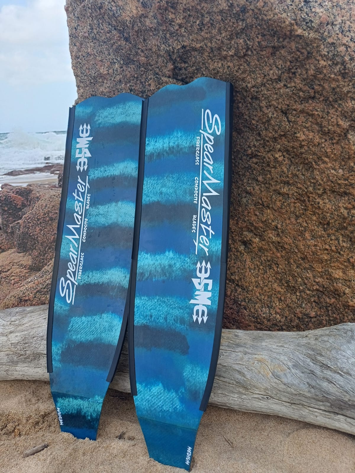 Blue Camo Blades