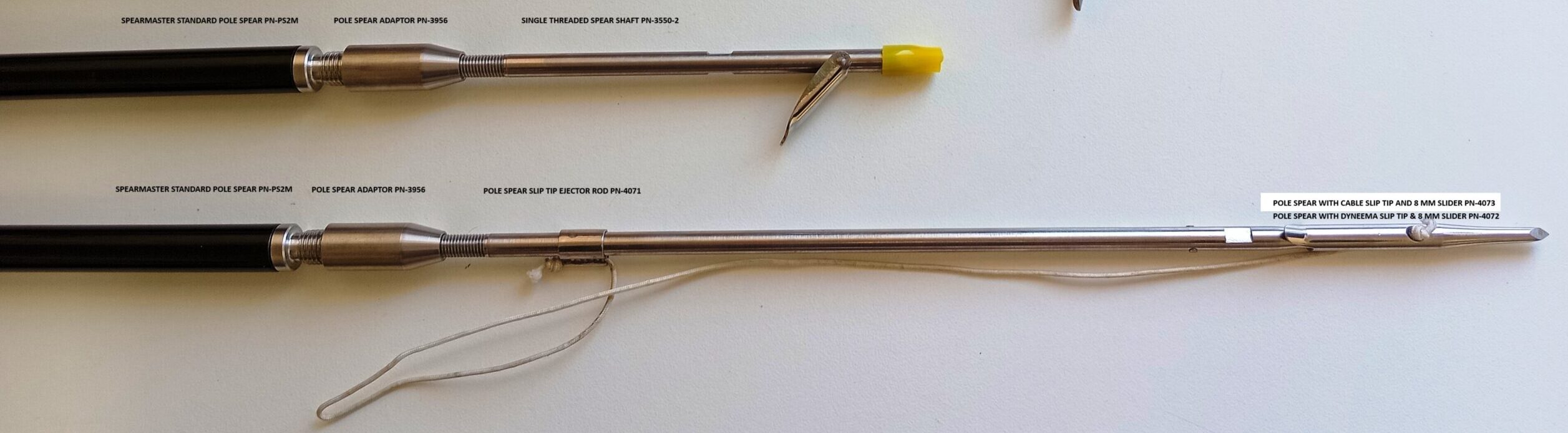 Variety of Options for pole spears