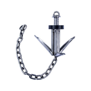 Personal Anchor (folding) with chain & clip : SACC